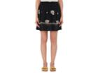 Derek Lam 10 Crosby Women's Embroidered Silk Georgette Miniskirt