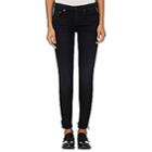 R13 Women's Alison Skinny Jeans-black
