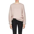 Acne Studios Women's Dramatic Wool Oversized Sweater-pink