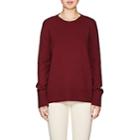 The Row Women's Sibel Wool-cashmere Sweater-maroon