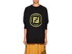 Fendi Women's Logo Cotton Fleece Sweatshirt