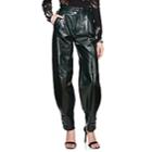 Givenchy Women's Patent Leather High-waist Pants-green