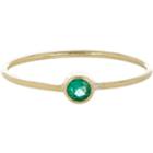 Jennifer Meyer Women's Emerald Bezel Ring - Green