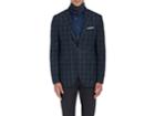 Boglioli Men's Plaid Wool Flannel Two-button Sportcoat