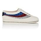 Gucci Women's Falacer Leather Sneakers - Cream