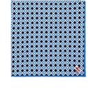 Isaia Men's Reversible Silk Pocket Square-blue