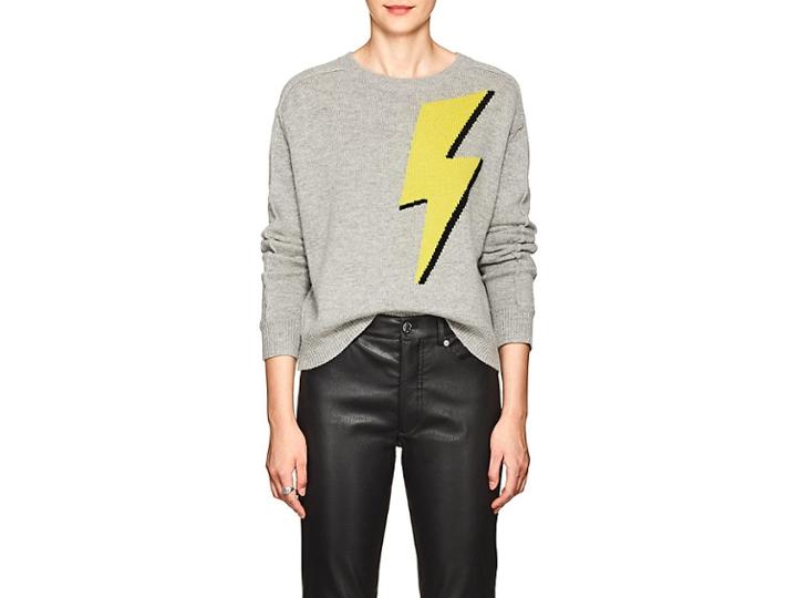 Robert Rodriguez Women's Lightning Bolt Wool-cashmere Sweater