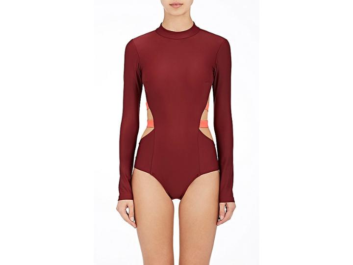 Chromat Women's Dune Turtleneck One-piece Swimsuit