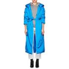 A Plan Application Women's Insulated Long Hooded Coat-blue
