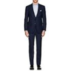 Cifonelli Men's Montecarlo Plaid Wool Two-button Suit-navy