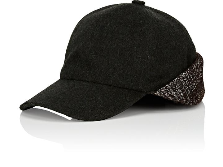 Barneys New York Men's Knit Wool-blend Baseball Cap