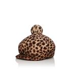 Lola Hats Women's Toy Soldier Leopard-pattern Fur-felt Hat - Brown