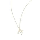 Jennifer Meyer Women's M Pendant Necklace - Gold