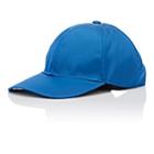 Prada Women's Logo Twill Baseball Cap-blue