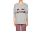 Marc Jacobs Women's Logo-embroidered Cotton Terry Sweatshirt