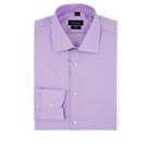 Barneys New York Men's Cotton Twill Dress Shirt - Lt. Purple