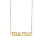Jennifer Meyer Women's Mama Pendant Necklace-gold