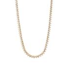 Jennifer Meyer Women's White Diamond Tennis Necklace - Gold
