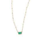 Judy Geib Women's Echo Pendant Necklace - Green