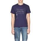 Visvim Men's Go West Young Man Cotton T-shirt-navy