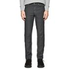 Incotex Men's Ray 5-pocket Linen-blend Pants-gray