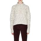 Isabel Marant Women's Jilly Wool Crop Sweater-white