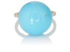 Irene Neuwirth Women's Kingman Turquoise Sphere Ring