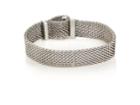 Title Of Work Men's Adjustable Macro-mesh Bracelet