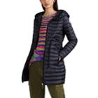 Moncler Women's Down-quilted Hooded Puffer Coat - Navy