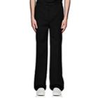 Givenchy Men's Twill Boot-cut Trousers - Black