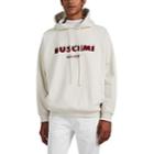 Buscemi Men's Embellished Logo Cotton French Terry Hoodie - Ivorybone