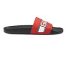 Gucci Women's Pursuit Rubber Slide Sandals - Red