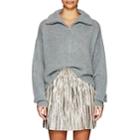 Isabel Marant Toile Women's Cyclan Mohair-blend Oversized Sweater-blue