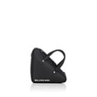 Balenciaga Women's Triangle Extra-small Leather Duffel Bag-black