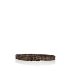 Campomaggi Women's Moro Studded Leather Belt-brown
