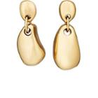 Agmes Women's Luna Earrings - Gold