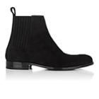 Saint Laurent Men's Dare Suede Chelsea Boots-black