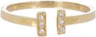 Loren Stewart Women's Pav Diamond & Gold Adjustable Ring