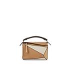 Loewe Women's Puzzle Small Leather Shoulder Bag - Mocca Multitone