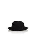 Borsalino Men's Alessandria Fur Felt Trilby Hat - Black