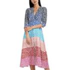 Saloni Women's Eve Dot-print Silk Midi-dress