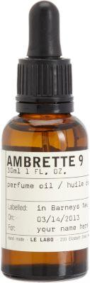 Le Labo Women's Ambrette 9 Perfume Oil