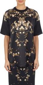 Givenchy Baby's Breath Satin T-shirt-colorless