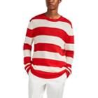 Calvin Klein 205w39nyc Men's Block-striped Wool Sweater - Red