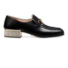 Gucci Women's Leather Loafers - Black