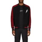 Givenchy Men's Wool Zip-front Cardigan-black