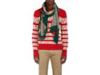 Gucci Men's Tiger-graphic Wool Scarf