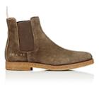 Common Projects Men's Suede Chelsea Boots-brown
