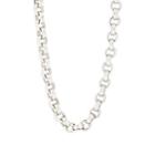 Martine Ali Men's Oval-link Chain Necklace - Silver