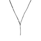 Loren Stewart Men's Beaded Cord Necklace - Black